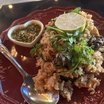 Sonder - pork belly & escargot fried rice - Tapas/Small Plates Near Me - Santa Ana, California