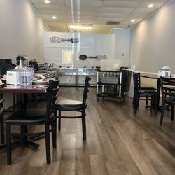 Buffet area