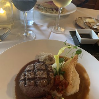 Hukilau Lanai - Filet Mignon medium rare, brown butter sauce... - Seafood Near Me - Kapaa, Hawaii