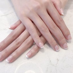 Second time here. It still amazed me a lot! Thanks Emily for making this beautiful French Style manicure for me. Second time here. It still amazed me a lot! Thanks Emily for making this beautiful French Style manicure for me.