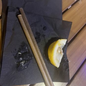 Eola Lounge - This is what you get when you ask for lemons for your water. - Tapas/Small Plates Near Me - Orlando, Florida