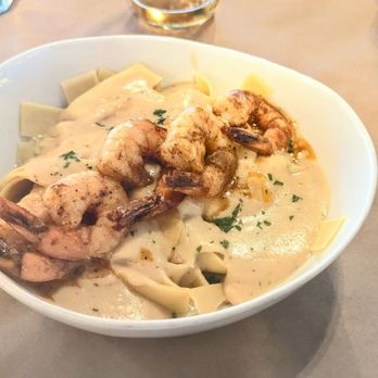 Wildflour Public House - Delicious fresh papardelle Alfredo with prawns - Restaurants Near Me - North Bend, Oregon Wildflour Public House - Delicious fresh papardelle Alfredo with prawns - Restaurants Near Me - North Bend, Oregon