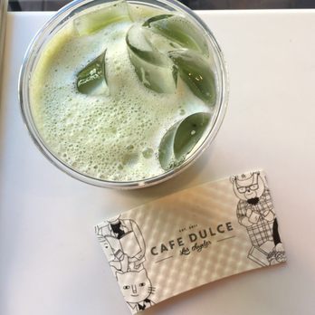 Cafe Dulce - Iced blueberry matcha latte - Coffee & Tea Near Me - Los Angeles, California Cafe Dulce - Iced blueberry matcha latte - Coffee & Tea Near Me - Los Angeles, California