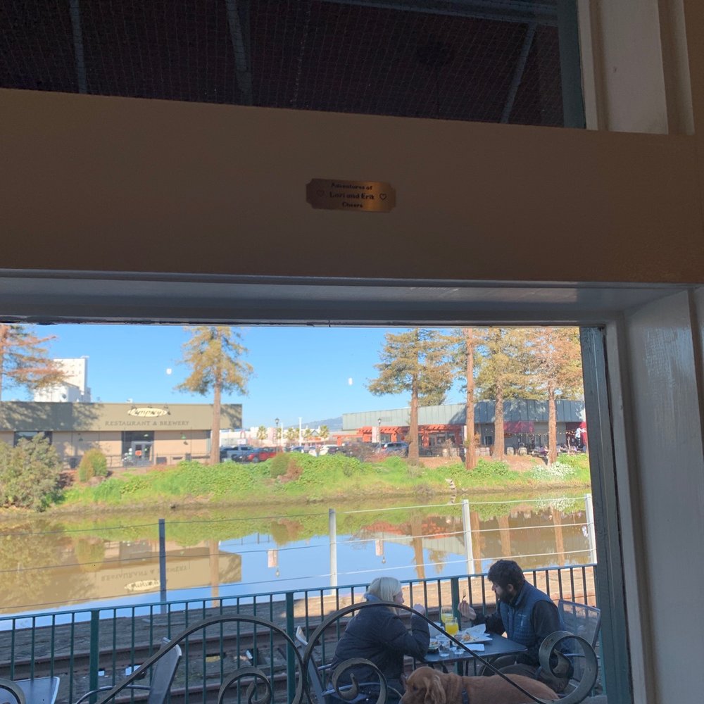 River Front Cafe - Yep that's us ( the little plaque). We love this place - Cafes Near Me - Petaluma, California River Front Cafe - Yep that's us ( the little plaque). We love this place - Cafes Near Me - Petaluma, California
