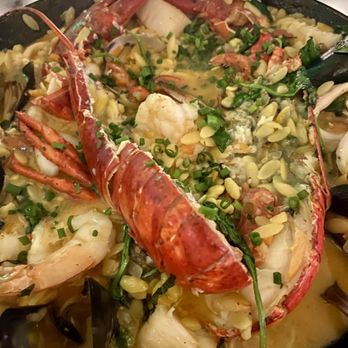A Fish Called Avalon - Orzo Seafood Paella - Seafood Near Me - Miami Beach, Florida