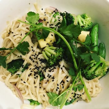 Noodles and Company - Their new green Thai curry with shrimp - Noodles Near Me - Evanston, Illinois Noodles and Company - Their new green Thai curry with shrimp - Noodles Near Me - Evanston, Illinois