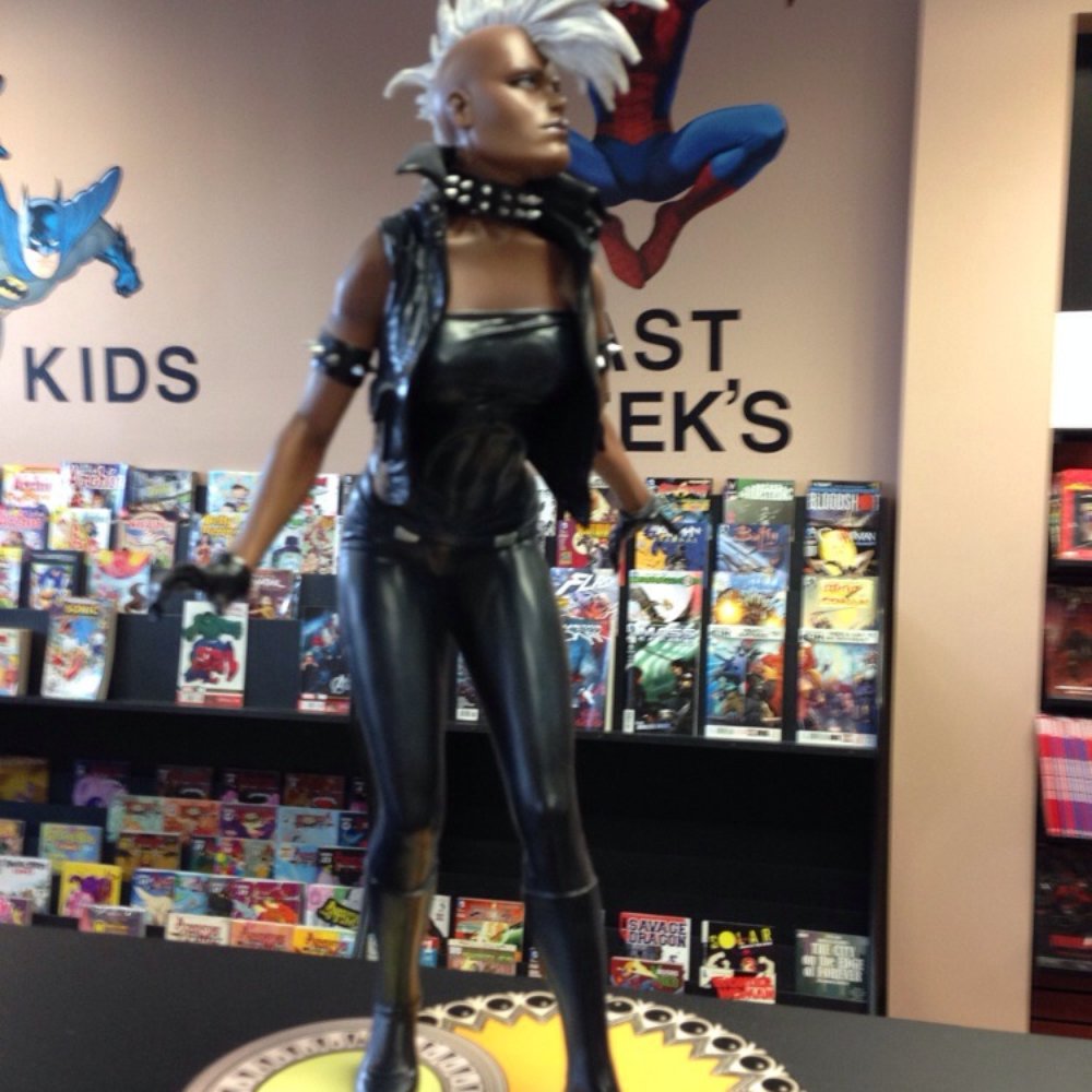 Comicmania - Storm statue - Toy Stores Near Me - Wilmington, Delaware