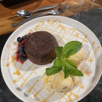 Millhouse Kitchen Bar - Chocolate lava cake - Southern Near Me - Columbus, Georgia