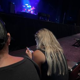 Front row is cool Front row is cool