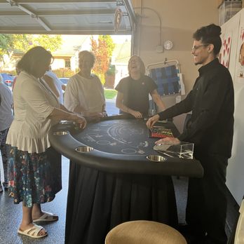 Spark Events - Blackjack winners! - Party Equipment Rentals Near Me