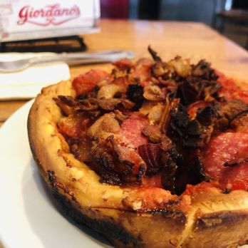 Giordano's - Meat & More Meat Deep Dish - Pizza Near Me - Rosemont, Illinois