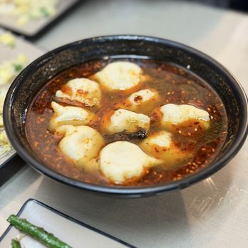 Dumpling World - pork and scallion spicy and sour dumpling - Chinese Near Me - Everett, Washington