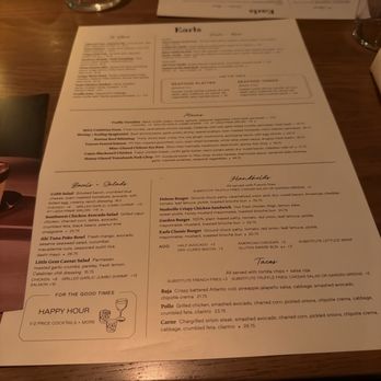 Earls Kitchen + Bar - Menu - New American Near Me - Fort Lauderdale, Florida