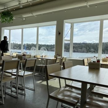 Jetties Waterfront Kitchen + Drink - Love the view - New American Near Me - Lake Arrowhead, California