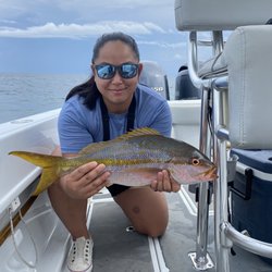 The Drop Fishing Charters - Flag Yellow tail snapper! For Puerto Rico