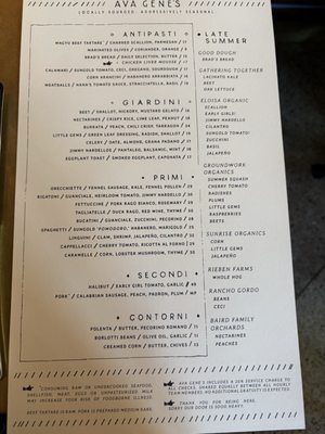 Menu photo 4 Ava Genes Portland, OR Menu photo 4 Ava Genes Portland, OR