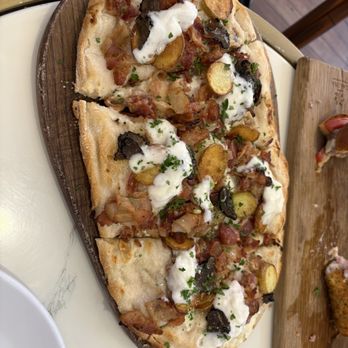 Bread & Vine - Potato Bacon Pinsa - French Near Me - Galena, Illinois