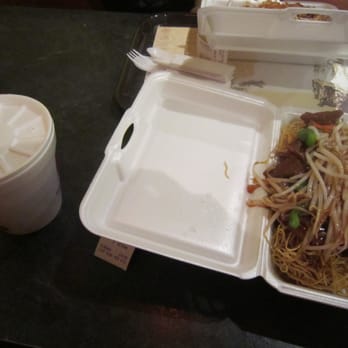 Noodle Delight - The cup the sauce came in. - Chinese Near Me - Scarborough, Ontario