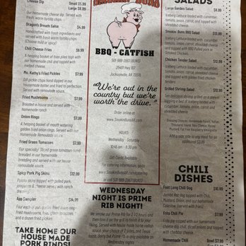Smokin' Buns BBQ - Menu - Barbeque Near Me - Jacksonville, Arkansas