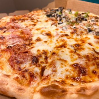 MrJims.Pizza - Half supreme, half pepperoni - Pizza Near Me - Brookland, Arkansas MrJims.Pizza - Half supreme, half pepperoni - Pizza Near Me - Brookland, Arkansas