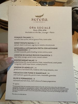 Menu photo 1 Serena Pastificio Atlanta, GA Menu photo 1 Serena Pastificio Atlanta, GA