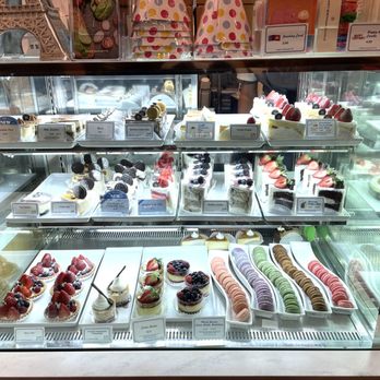 Paris Baguette - Small cake and macaron selection - Coffee & Tea Near Me - Mountain View, California