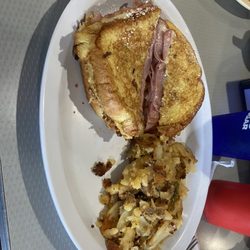 Stella's Diner - Monte Cristo with a side of fries