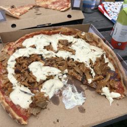 Pizzeria Capri - Delicious Kebab pizza by the lake! Thank you Lorans!