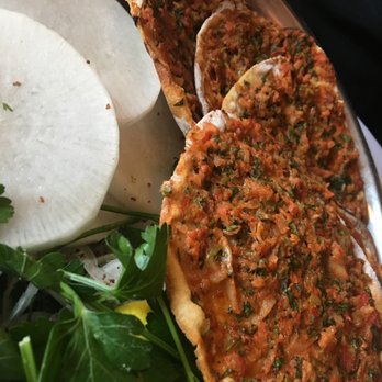 Taci's Beyti - pizza ish thing - Turkish Near Me - Brooklyn, New York Taci's Beyti - pizza ish thing - Turkish Near Me - Brooklyn, New York