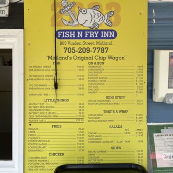 The Fish N' Fry Inn - 2023 prices - Fish & Chips Near Me - Midland, Ontario The Fish N' Fry Inn - 2023 prices - Fish & Chips Near Me - Midland, Ontario