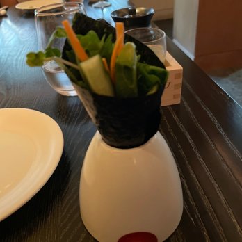 Nobu Washington D.C - Omakase Round 1 - Veggie hand roll - Japanese Near Me - Washington Dc, District of Columbia
