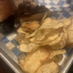 Home Team Pub - Roast pork with no longer house made chips
