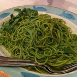 Gusto - Spaghetti met doperwten, Hollandse garnalen en Kreeft in kreeftensaus