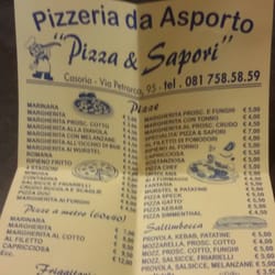 Il Poeta della Pizza - Menu