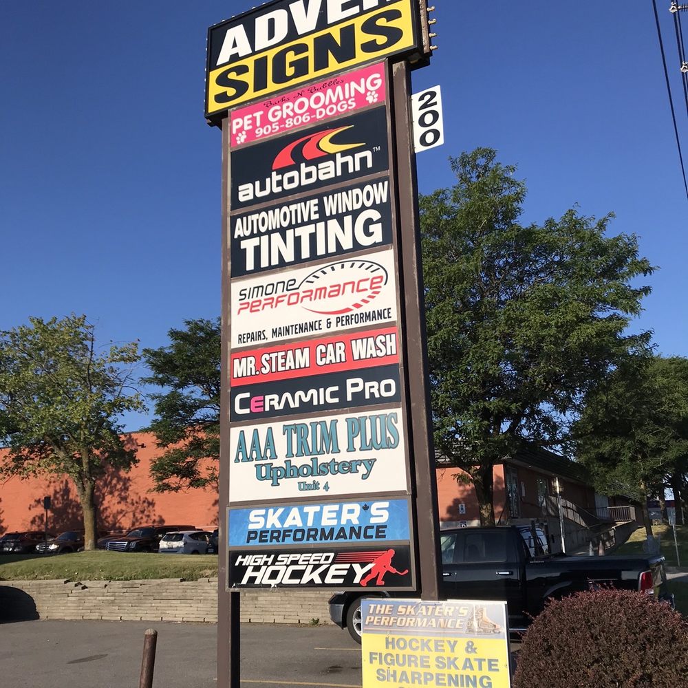 The Detailing Shop - Roadside signage - Car Wash Near Me - Newmarket, Ontario