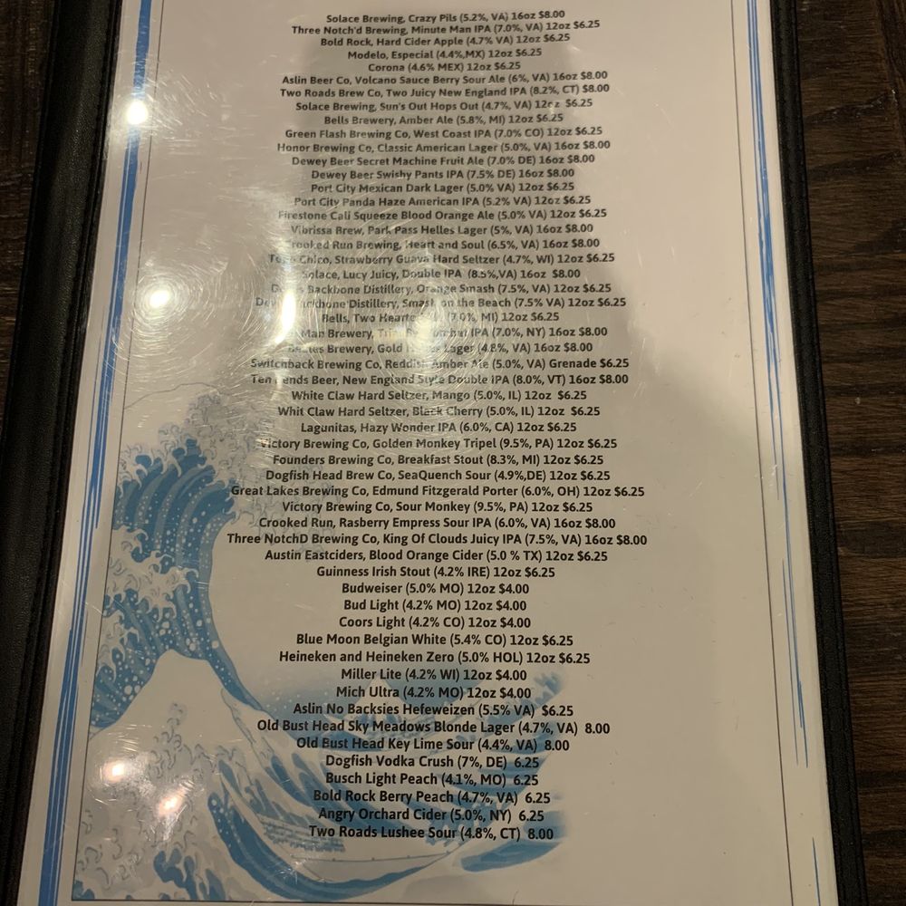CJ Finz - Cans/Bottles - Seafood Near Me - Manassas, Virginia