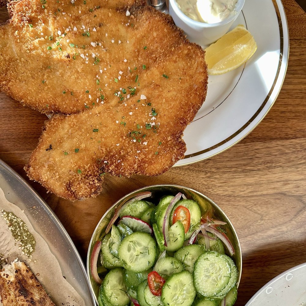 Carmel - Chicken schnitzel - Mediterranean Near Me - Los Angeles, California Carmel - Chicken schnitzel - Mediterranean Near Me - Los Angeles, California