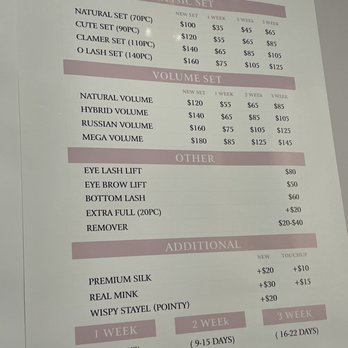 OLash Eyelash  - Prices - Eyelash Service Near Me - Great Neck, New York