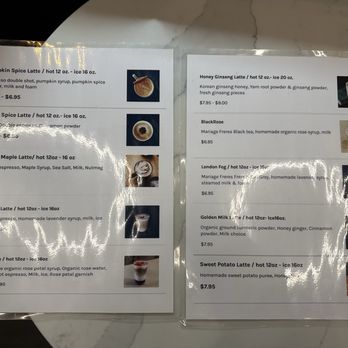 Kunst Coffee Haus - specialty drink menu - Coffee & Tea Near Me - Bayside, New York