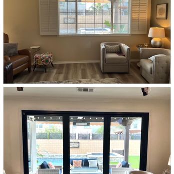 Clear View Folding Doors - The project - Patio Coverings Near Me - Yorba Linda, California