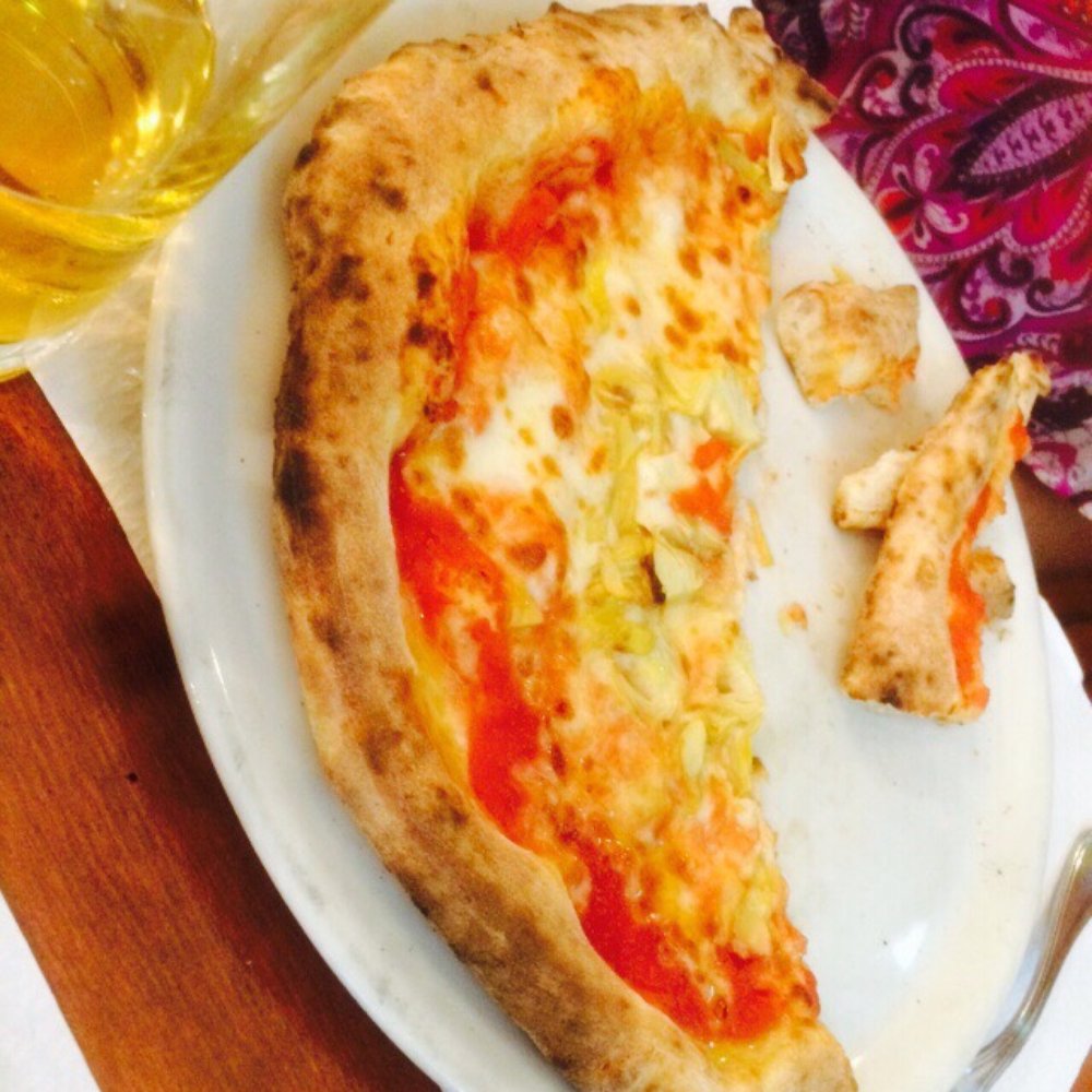 Sibilla - artichoke, tomato, and cheese...tangy and tasty ! - Pizza Near Me - Milan, Michigan Sibilla - artichoke, tomato, and cheese...tangy and tasty ! - Pizza Near Me - Milan, Michigan