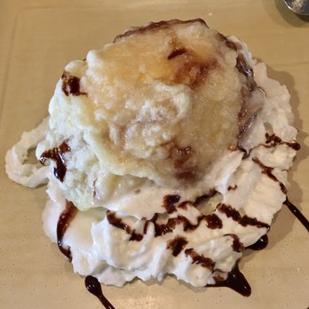 Mei Japanese Restaurant - Fried ice cream dessert. - Sushi Bars Near Me - Cincinnati, Ohio