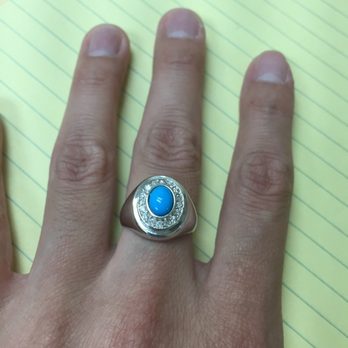 Pars Jewelry - Mike gave the best service with what I want. It is a turquoise ring with diamonds. It came out awesome. I am very happy :) - Jewelry Near Me - Encino, California Pars Jewelry - Mike gave the best service with what I want. It is a turquoise ring with diamonds. It came out awesome. I am very happy :) - Jewelry Near Me - Encino, California