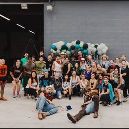 Halloween Alien VS Cowboys theme Family Workout; Halloween Alien VS Cowboys theme Family Workout;