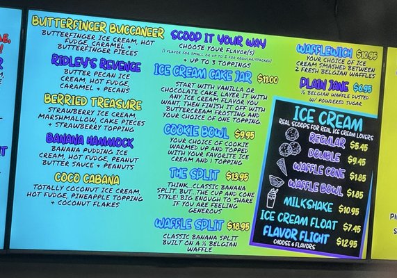 Menu photo 3 The Cup & Cone Surfside Beach, SC Menu photo 3 The Cup & Cone Surfside Beach, SC