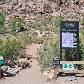 Red Spring - Entrance to a walking trail - Hiking Near Me - Las Vegas, Nevada