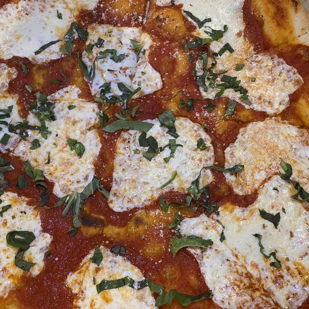 Denino's South Pizzeria - Margherita Pie - Pizza Near Me - Brick, New Jersey Denino's South Pizzeria - Margherita Pie - Pizza Near Me - Brick, New Jersey