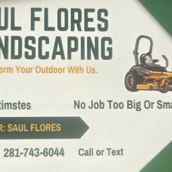 Saul Flores Landscaping - Landscaping Near Me Saul Flores Landscaping - Landscaping Near Me