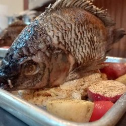 MJ's Casual Dining - What a way to serve fish EPIC!