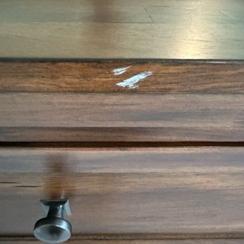 3 Brothers Moving & Storage - Scuffs on my relatively new dresser. Right in front. - Movers Near Me